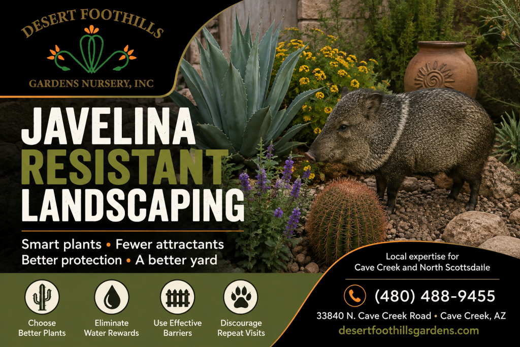 Javelina Resistant Landscaping for Arizona Homes